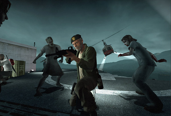 Left 4 Dead is getting an update next week, and the developers say the new Survival mode won't just ask for teamwork - it will demand it from players. Image from l4d.com.